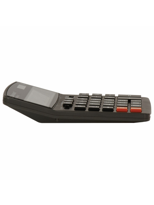 Калькулятор настольный BRAUBERG EXTRA-12-BK (206x155 мм), 12 разрядов, двойное питание, ЧЕРНЫЙ, 250481