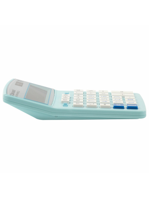 Калькулятор настольный BRAUBERG EXTRA PASTEL-12-LB (206x155 мм), 12 разрядов, двойное питание, ГОЛУБОЙ, 250486