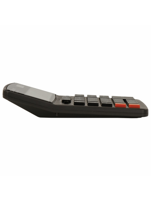 Калькулятор настольный BRAUBERG EXTRA-14-BK (206x155 мм), 14 разрядов, двойное питание, ЧЕРНЫЙ, 250474