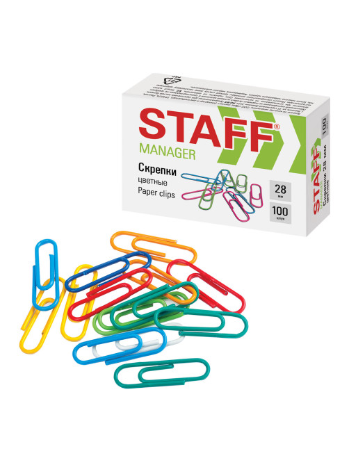 Скрепки STAFF 