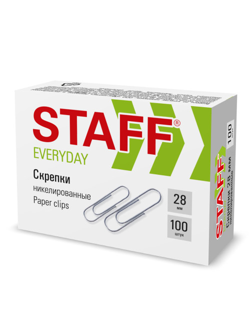 Скрепки STAFF 