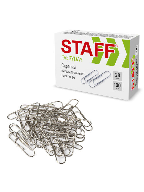 Скрепки STAFF 