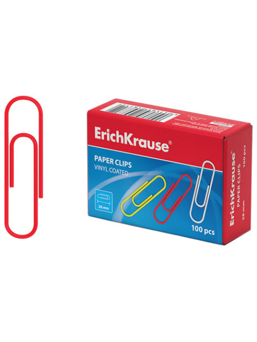 Скрепки металлические ERICH KRAUSE 