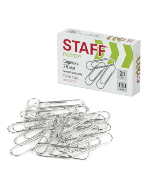 Скрепки STAFF 