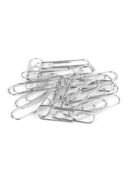Скрепки BRAUBERG, 28 мм, оцинкованные, 100 шт., в картонной коробке, 227583