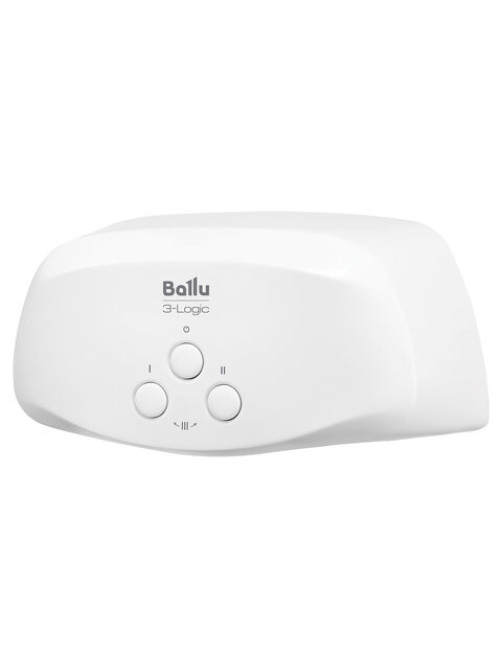 Водонагреватель проточный электрический BALLU 3-Logic TS, ненапорный, 5,5 кВт, 3,1 л/м, кран + душ, НС-1588893