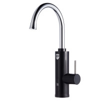 Водонагреватель проточный электрический ROYAL THERMO QuickTap, 3,3 кВт, 1,48 л/м, кран, черный, НС-1588899