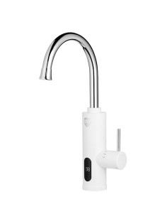 Водонагреватель проточный электрический ROYAL THERMO QuickTap, 3,3 кВт, 1,48 л/м, кран, белый, НС-1588900