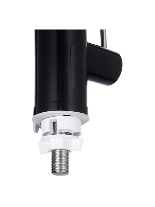 Водонагреватель проточный электрический ROYAL THERMO QuickTap, 3,3 кВт, 1,48 л/м, кран, черный, НС-1588899