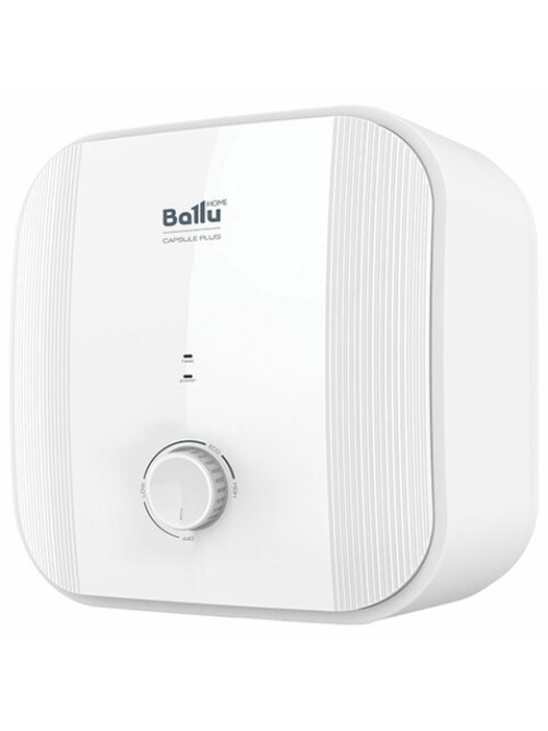 Водонагреватель накопительный электрический BALLU BWH/S 15 Capsule Plus U, 2 кВт, 15 л, эмаль, 12337, НС-1338779