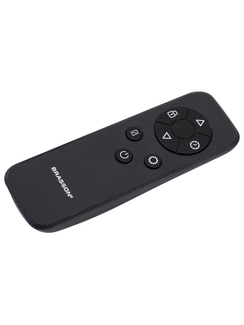 Обогреватель масляный BRASSON (БРАССОН) BOR-7 TOUCH, 7 секций, 1500 Вт, 3 режима, сенсор, пульт ДУ, черный, 457777
