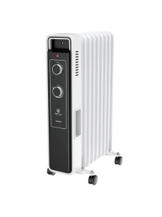 Обогреватель масляный ROYAL CLIMA ROR-PR9-2000M, 2000 Вт, 9 секций, белый