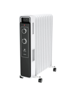 Обогреватель масляный ROYAL CLIMA ROR-PR11-2500M, 2500 Вт, 11 секций, белый