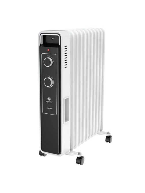 Обогреватель масляный ROYAL CLIMA ROR-PR11-2500M, 2500 Вт, 11 секций, белый