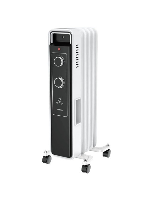 Обогреватель масляный ROYAL CLIMA ROR-PR5-1000M, 1000 Вт, 5 секций, белый