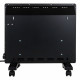 Обогреватель-конвектор SONNEN TEPLO-10, 1000 Вт, Х-образный нагревательный элемент, черный, сделано в России, 457627