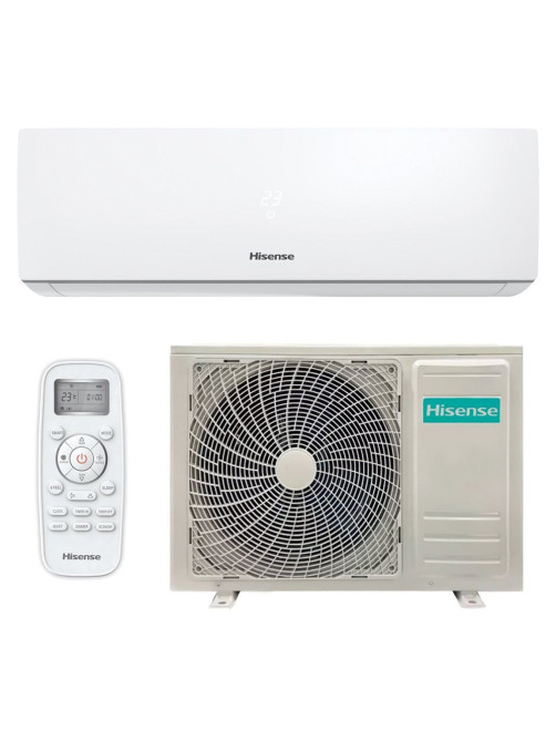 Сплит-система HISENSE AS-24HR4RBADJ00, внешний и внутренний блок, площадь помещения до 70 м2, НС-1594851