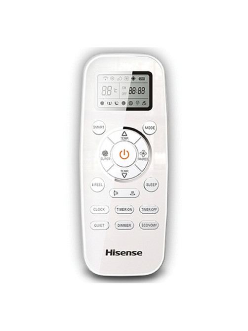 Сплит-система инверторная HISENSE AS-24UW4RFBDB00, внешний и внутренний блок, площадь помещения до 70 м2, НС-1414390