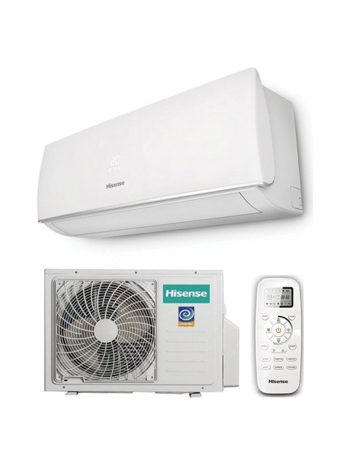 Сплит-система инверторная HISENSE AS-24UW4RFBDB00, внешний и внутренний блок, площадь помещения до 70 м2, НС-1414390