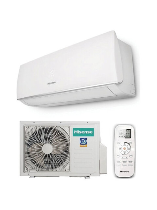 Сплит-система инверторная HISENSE AS-24UW4RFBDB00, внешний и внутренний блок, площадь помещения до 70 м2, НС-1414390