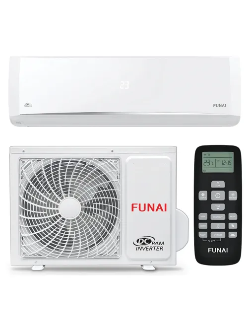 Сплит-система инверторная FUNAI RAC-I-SN30HP.D04, внешний и внутренний блок, площадь помещения до 28 м2, НС-1491345