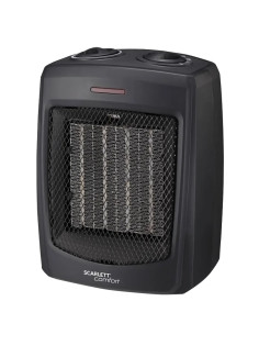 Тепловентилятор SCARLETT SC-FH1.511MC, 1500 Вт, 3 режима работы, черный