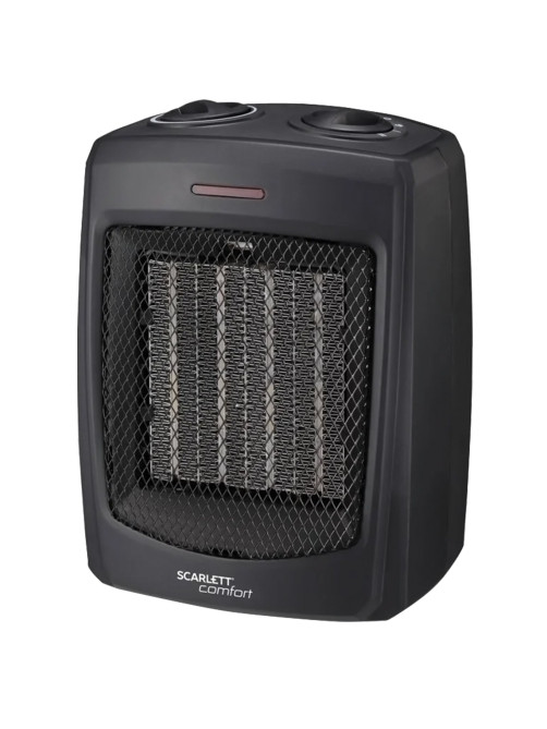 Тепловентилятор SCARLETT SC-FH1.511MC, 1500 Вт, 3 режима работы, черный