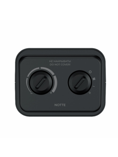 Тепловентилятор ROYAL CLIMA RFH-N1500DC-BL, 1500 Вт, 3 режима работы, черный, НС-1517390