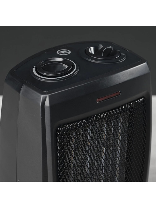 Тепловентилятор SCARLETT SC-FH1.511MC, 1500 Вт, 3 режима работы, черный