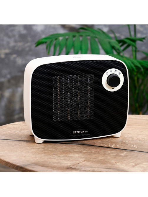 Тепловентилятор CENTEK CT-6023, 1500 Вт, 3 режима работы, белый