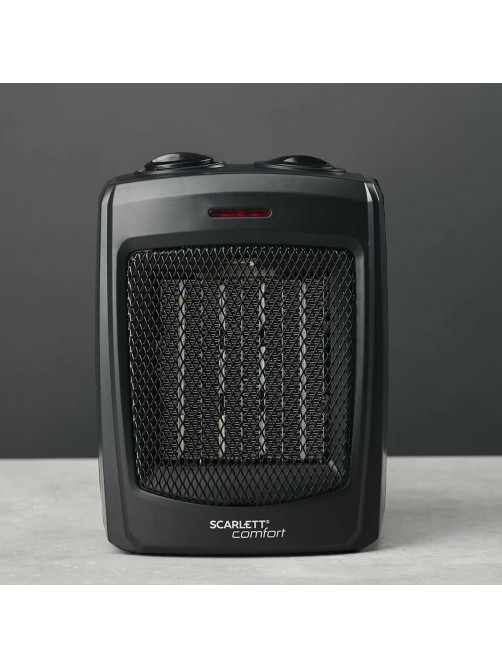 Тепловентилятор SCARLETT SC-FH1.511MC, 1500 Вт, 3 режима работы, черный