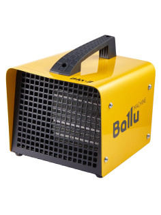 Тепловая пушка электрическая BALLU BKX-3, 2000 Вт, 220 В, терморегулятор, прямоугольная, желтая, НС-1013525