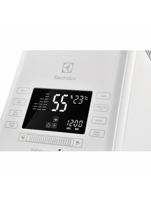 Увлажнитель воздуха ELECTROLUX EHU-3815D, объем бака 6,3 л, 110 Вт, гигростат, белый, НС-1103480