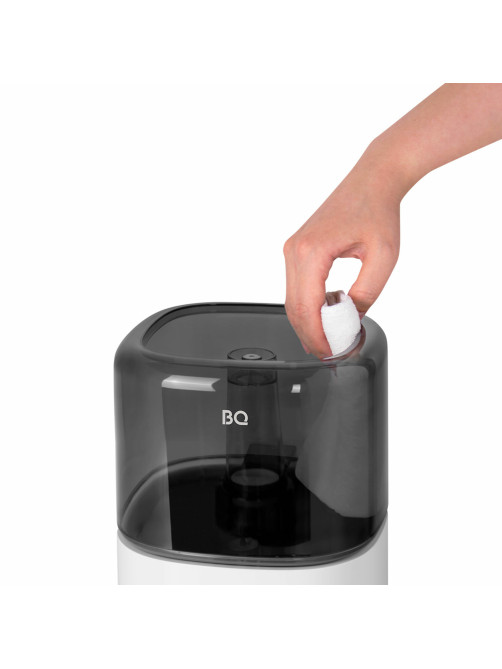 Увлажнитель воздуха BQ (БИ-КЬЮ) HDR2000, объем бака 2,5 л, 25 Вт, белый/черный, 86196446