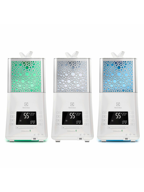 Увлажнитель воздуха ELECTROLUX EHU-3815D, объем бака 6,3 л, 110 Вт, гигростат, белый, НС-1103480