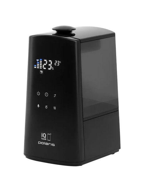 Увлажнитель воздуха POLARIS PUH 9009 WiFi IQ Home, объем 5 л, 110 Вт, арома-контейнер, черный, 59854