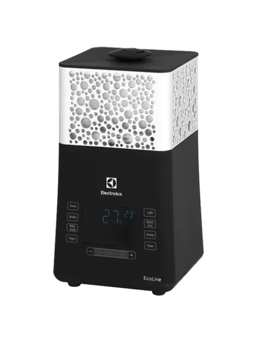 Увлажнитель воздуха ELECTROLUX EHU-3710D, объем бака 5 л, 110 Вт, гигростат, черный, НС-1073571