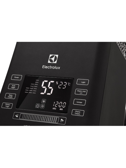 Увлажнитель воздуха ELECTROLUX EHU-3810D, объем бака 6,3 л, 110 Вт, гигростат, черный, НС-1103479