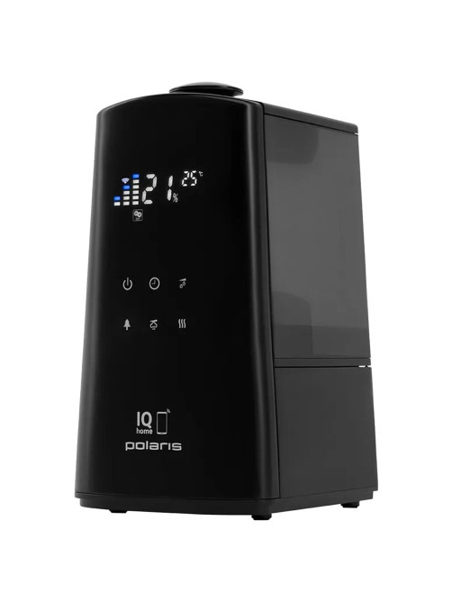 Увлажнитель воздуха POLARIS PUH 9009 WiFi IQ Home, объем 5 л, 110 Вт, арома-контейнер, черный, 59854
