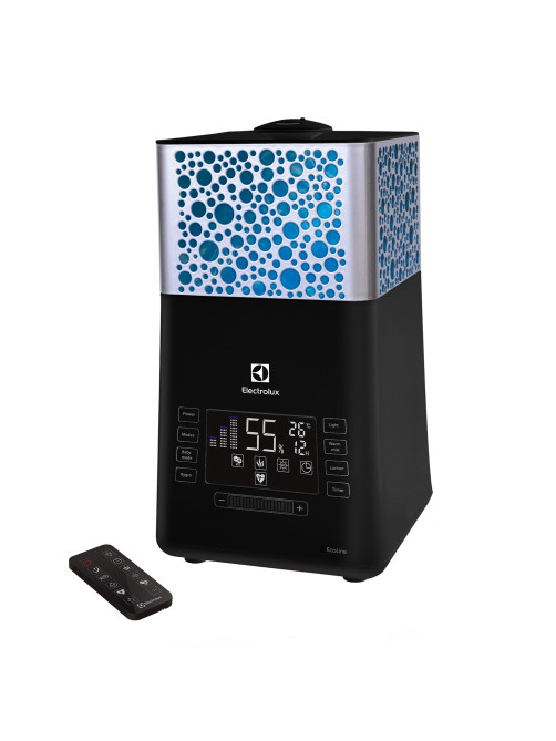 Увлажнитель воздуха ELECTROLUX EHU-3710D, объем бака 5 л, 110 Вт, гигростат, черный, НС-1073571