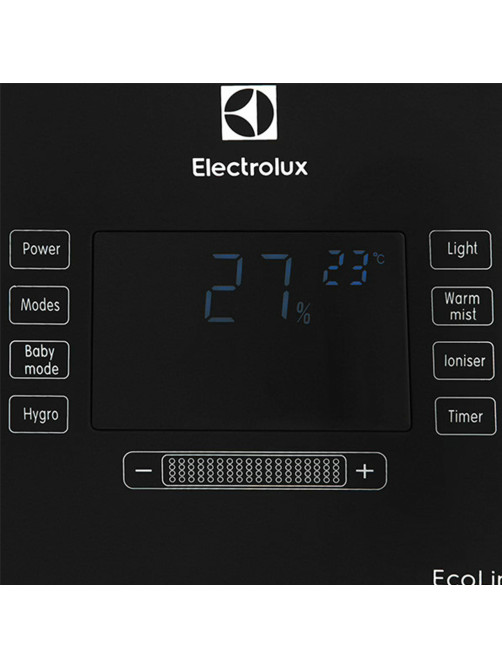 Увлажнитель воздуха ELECTROLUX EHU-3710D, объем бака 5 л, 110 Вт, гигростат, черный, НС-1073571