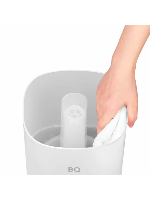 Увлажнитель воздуха BQ (БИ-КЬЮ) HDR1009, объем бака 4 л, 25 Вт, LED-дисплей, аромаконтейнер, белый, 86196444