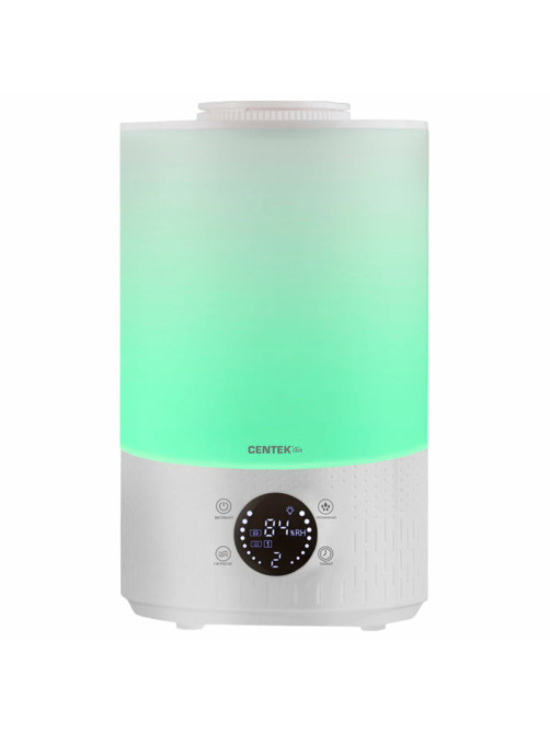 Увлажнитель воздуха CENTEK CT-5104, объем бака 2,8 л, 27 Вт, гигростат, белый