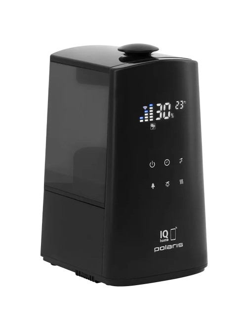 Увлажнитель воздуха POLARIS PUH 9009 WiFi IQ Home, объем 5 л, 110 Вт, арома-контейнер, черный, 59854