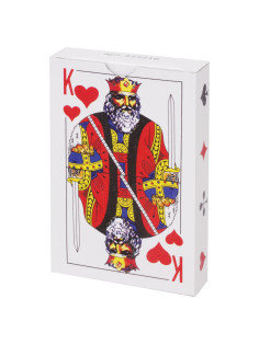 Карты игральные, 54 карты, с пластиковым покрытием, 454216