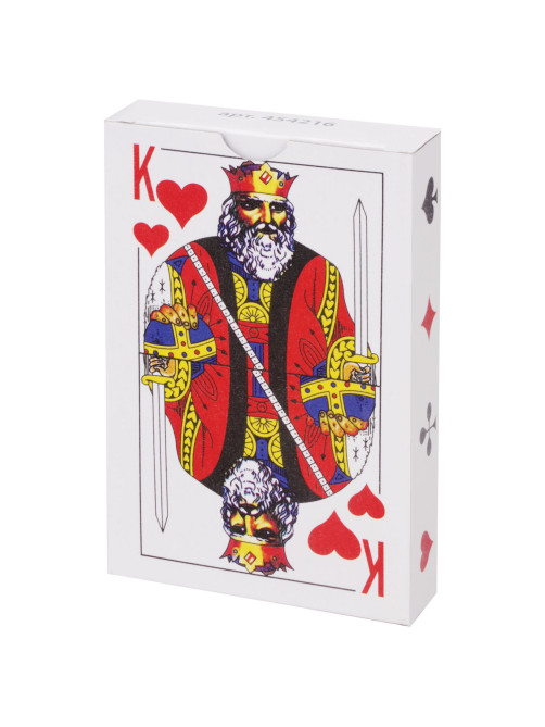 Карты игральные, 54 карты, с пластиковым покрытием, 454216