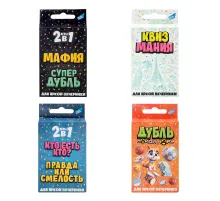 Игра детская настольная, АССОРТИ, 4 вида, DREAM MAKERS-BOARD GAMES