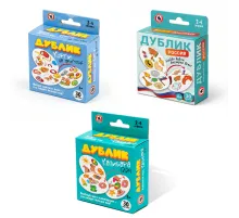 Игра настольная ДУБЛИК, 30 карточек, АССОРТИ, РУССКИЙ СТИЛЬ