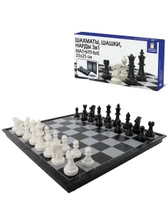 Шахматы, шашки, нарды магнитные 