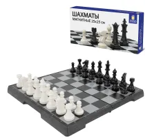 Шахматы магнитные ХИТ классические, доска 25х25 см, ЗОЛОТАЯ СКАЗКА, 665761